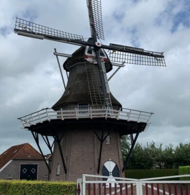 Korenmolen Windlust Noordwolde - foto Dirk Brans