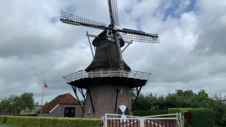 Korenmolen Windlust Noordwolde - foto Dirk Brans