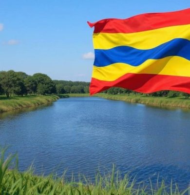 freepik__vlag provincie overijssel in nederlands landschap