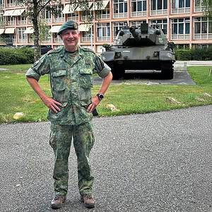 Kolonel Huub Klein Schaarsberg - foto Dirk Brans