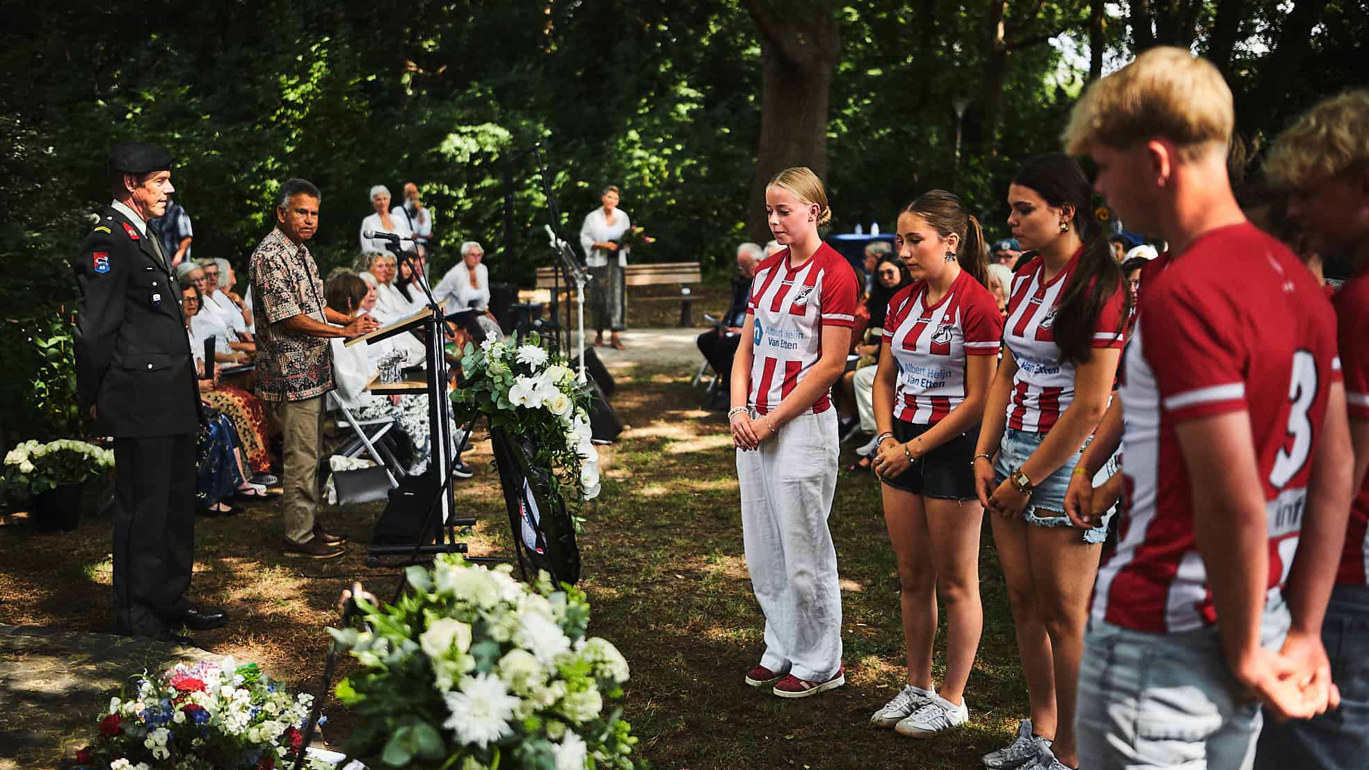 Herdenking 15 augustus 20 - foto Thom Dolstra