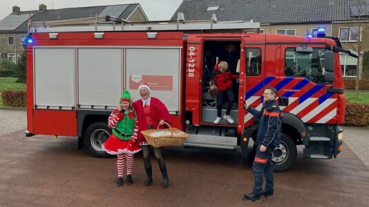 Kerstrondje Oldemarkt - foto aangeleverd