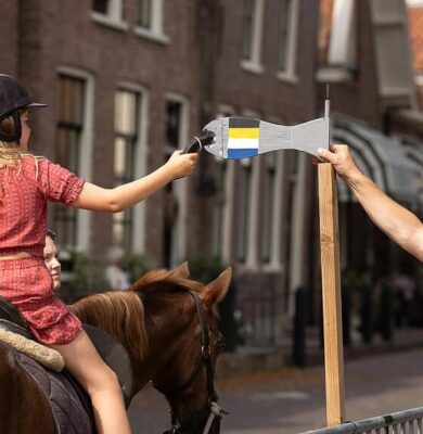 Ringrijderij Blokzijl kids - foto Alette Holman