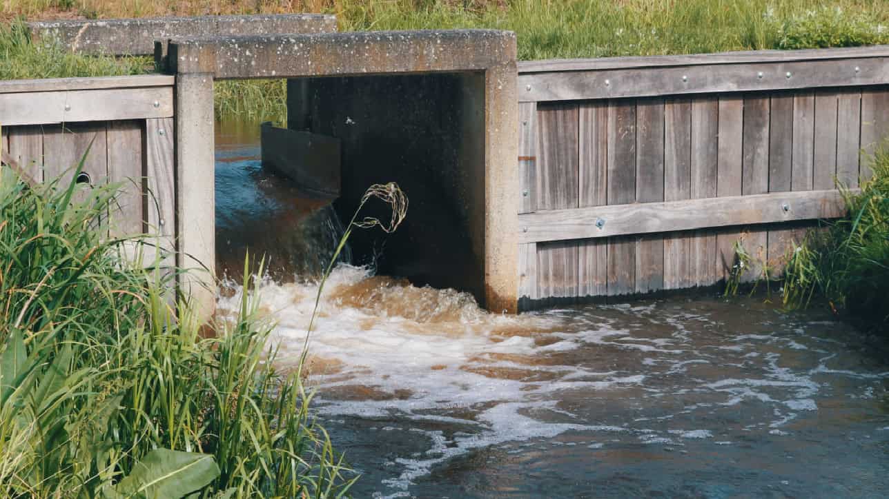 Stuw - Foto aangeleverd Stuw - Foto aangeleverd