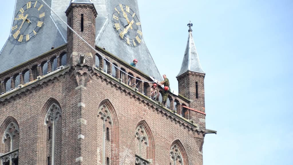 Tokkelen vanaf de toren - archief foto Dirk Brans