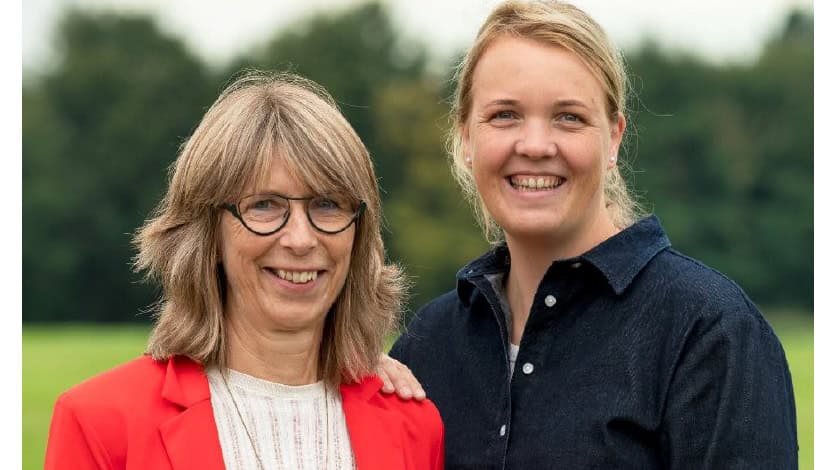 Directeuren Thea de Boer en Minke van der Veen van Zorggroep Oude en Nieuwe Land - foto aangeleverd