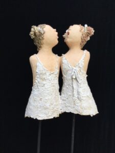 Hannie Diende - keramiek - Duo. foto aangeleverd 