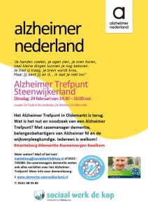 flyer 24 feb Oldemarkt Alzheimer Trefpunt - poster aangeleverd