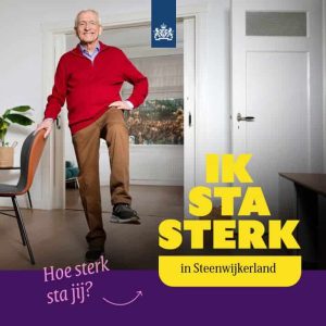 Ik sta sterk foto voor op website - foto aangeleverd