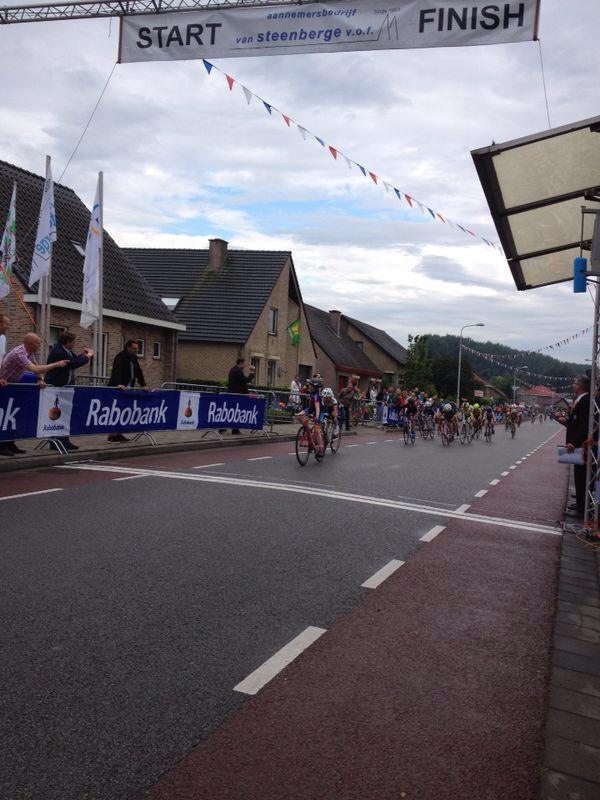 Miguel  van Tintelen NK 2014 finish