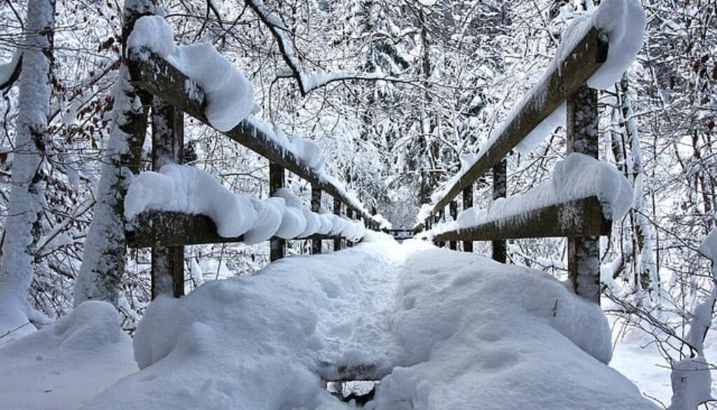 brug sneeuw (Foto Pixabay)