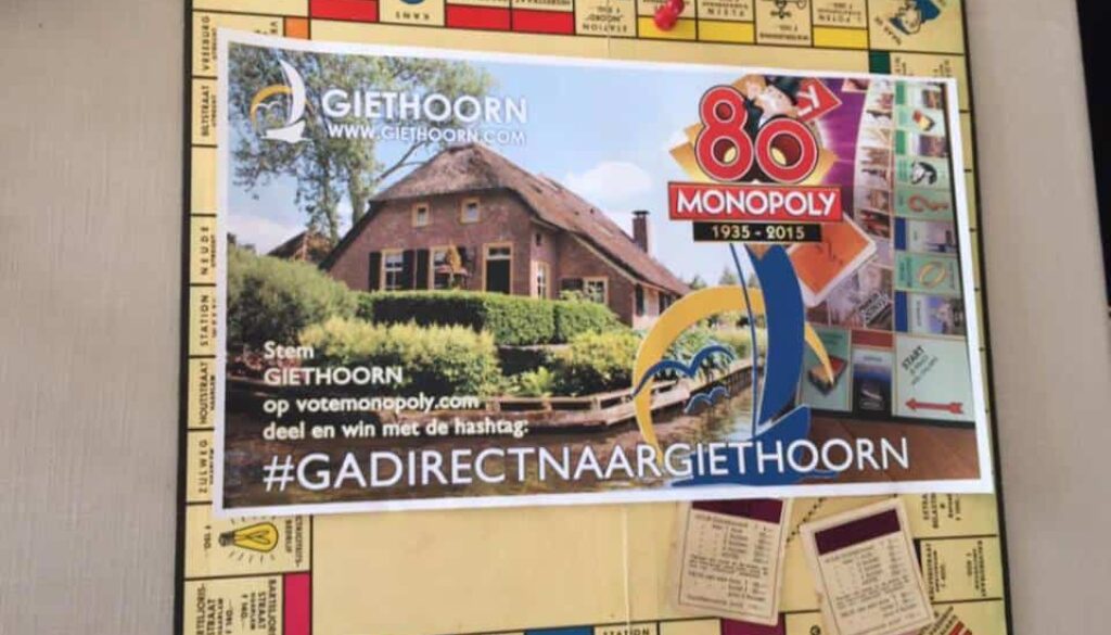 Giethoorn monopoly 2