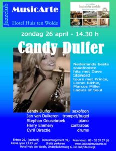 aankondiging Candy Dulferkopie