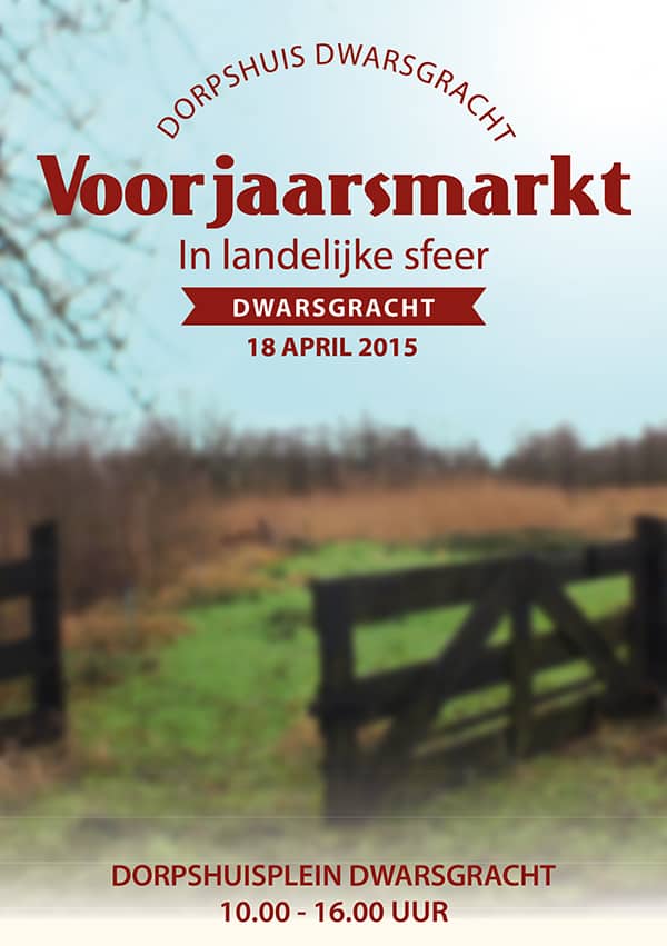 Voorjaarsmarkt Dwarsgracht