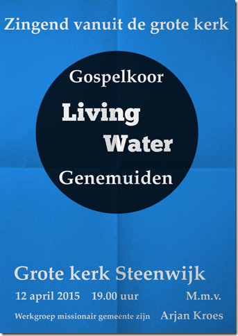 Zingend vanuit de grote kerk