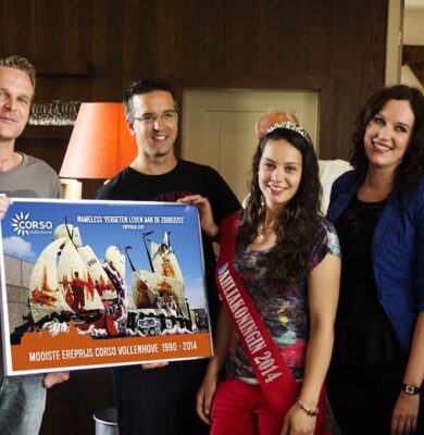 Onthulling winnaar Verkiezing mooiste ereprijs