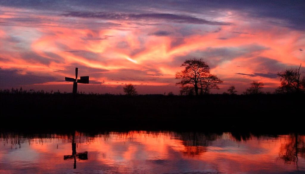 zonsondergangstocht