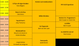 2015 - 005 - Uitzendschema marathonweekend