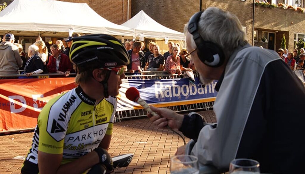 Spektakel van Steenwijk 2015 (Gerard Mintjes interviewt Wim Stroetinga) (Bert Reinders)