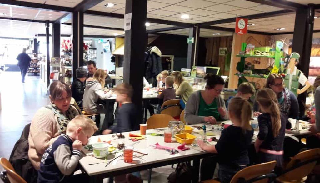 knutselmiddag Buitencentrum