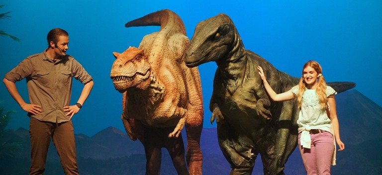 Lex Tyrannosarus Rex Velociraptor Saartje (Michel van 't Ende Producties)_web