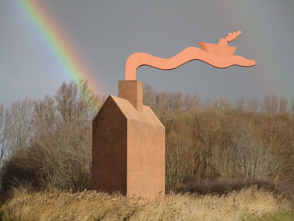 Monument voor de Noordoostpolder - Foto Museum Nagele