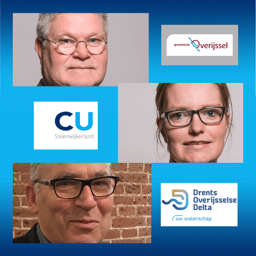 CU Steenwijkerland vertegenwoordigd op de kieslijsten van Provinciale Staten en het Waterschap!