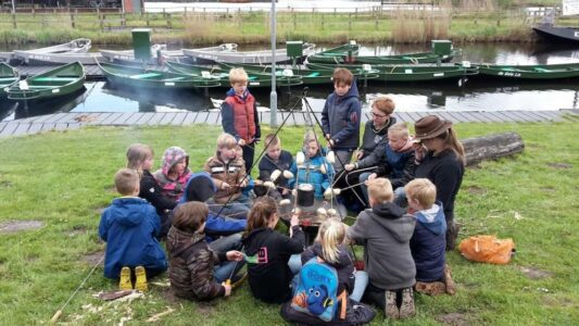 bushcraft broodjes bakken 2