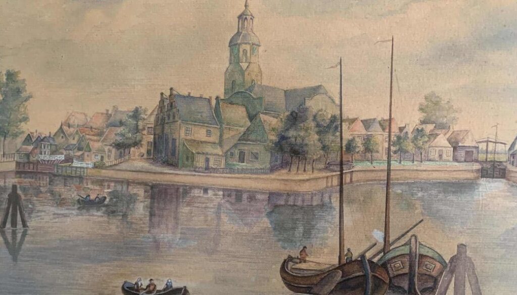 Blokzijl door Jaap Brans (foto Dirk Brans)