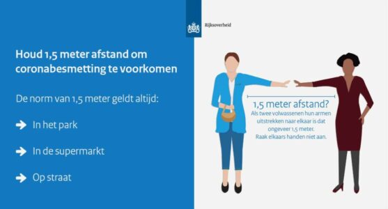 Afstand houden