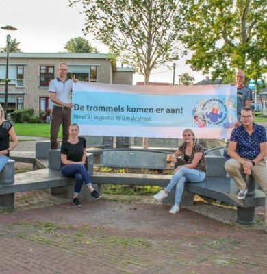 Foto Optrommelactie Steenwijkerwold