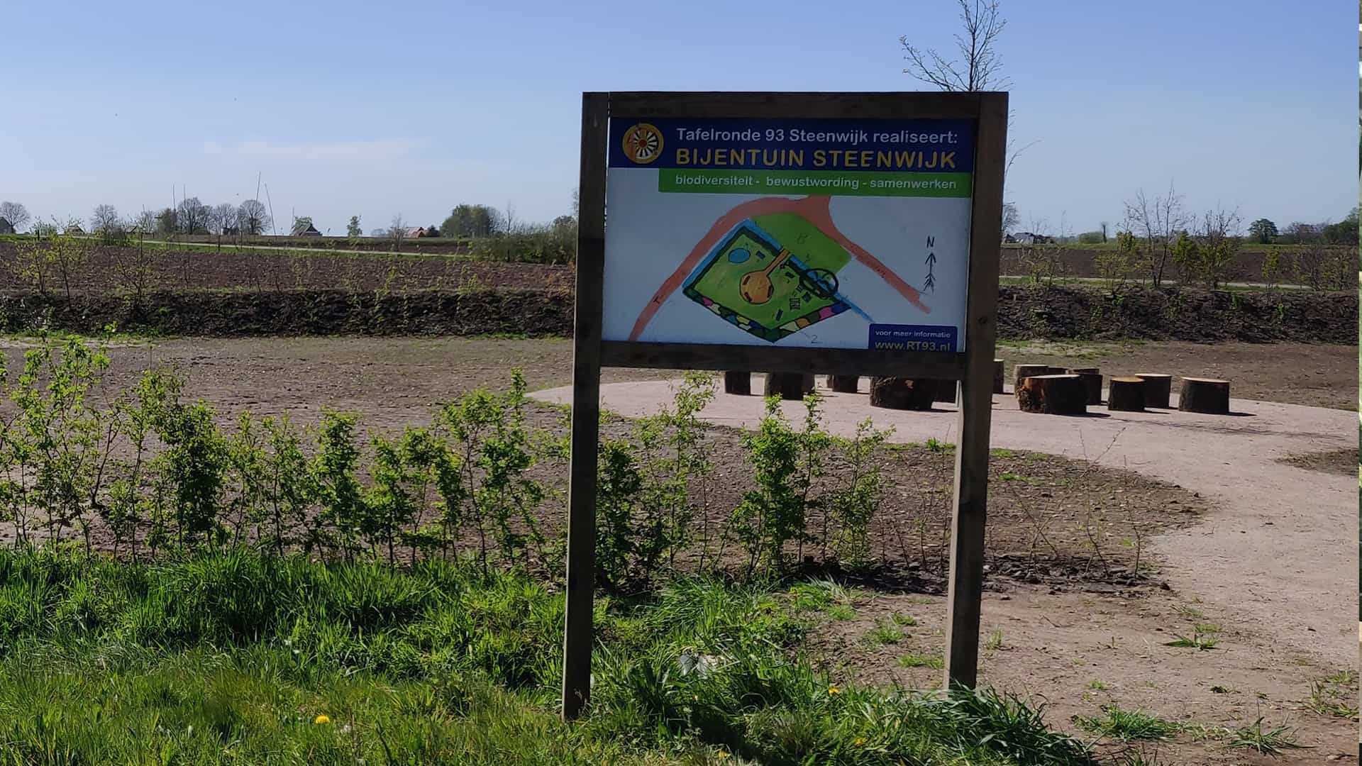 Foto bord bijentuin rt93