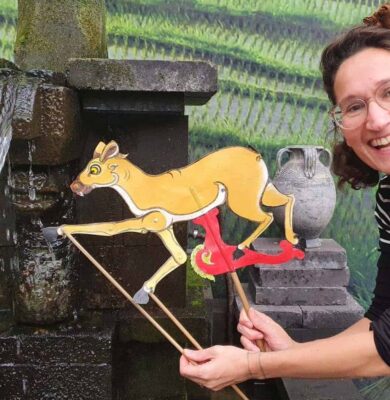 Marlisa-met-wayang-kantjil