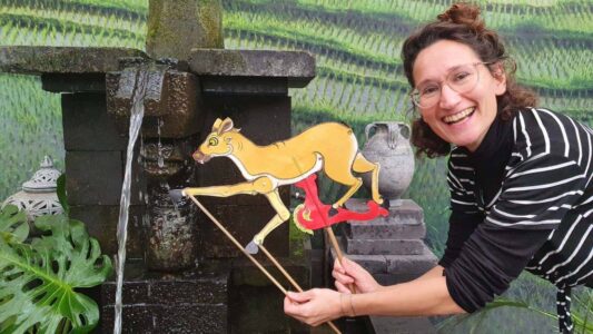 Marlisa-met-wayang-kantjil