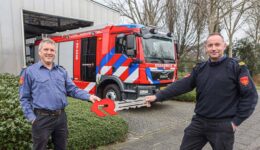 Overdracht Tankautospuit Slagharen 01-02-2021