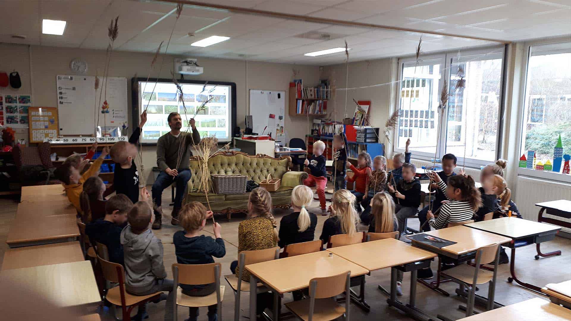 Duurzame_ambachten_riet_in_de klas