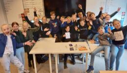 Winnaar Robin Klaver met zijn klaskopie