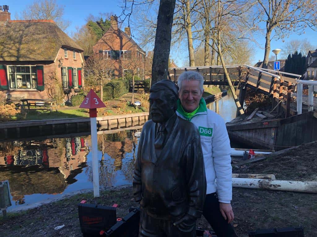 Wybren met beeld