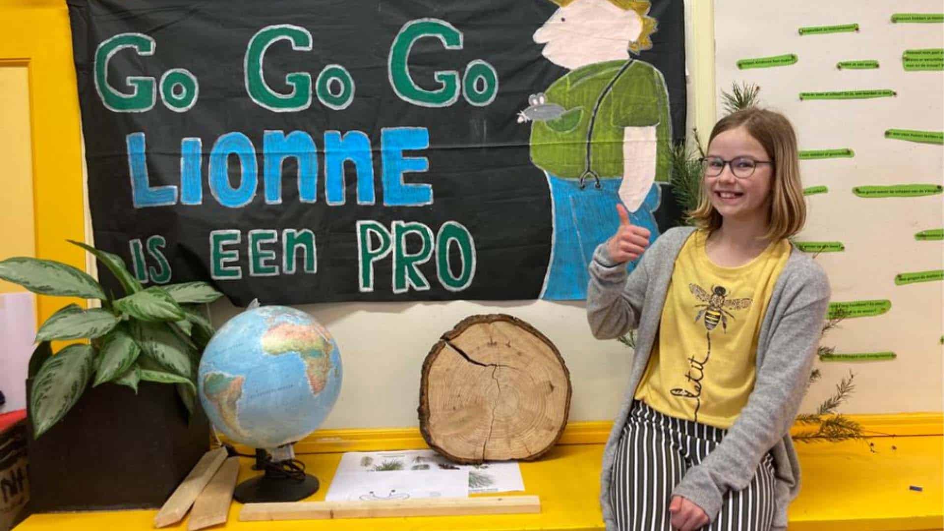 Foto winnares Lionne [Voorleeswedstrijd regioronde]