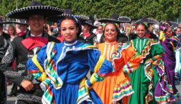 Mexicaanse dansgroep