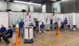 Confetti Dalfsen bij afscheid