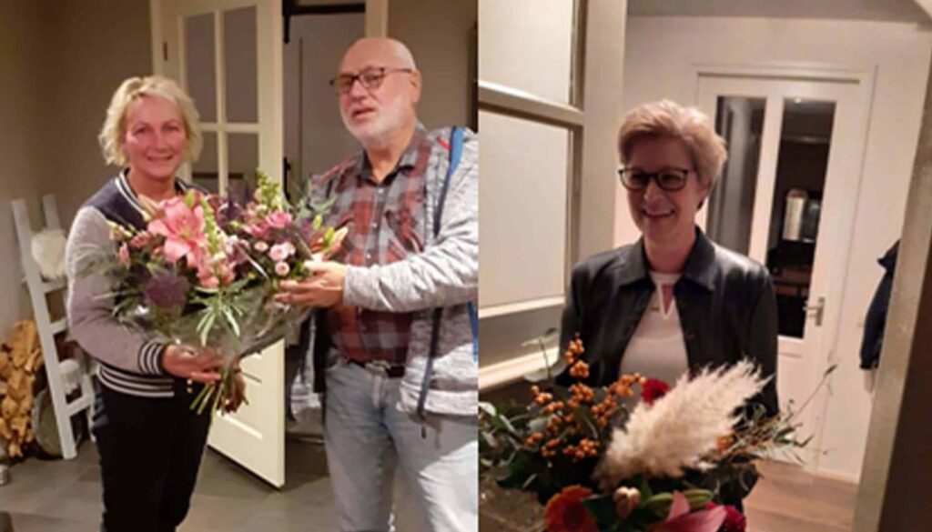 Mantelzorgers in de bloemetjes gezet