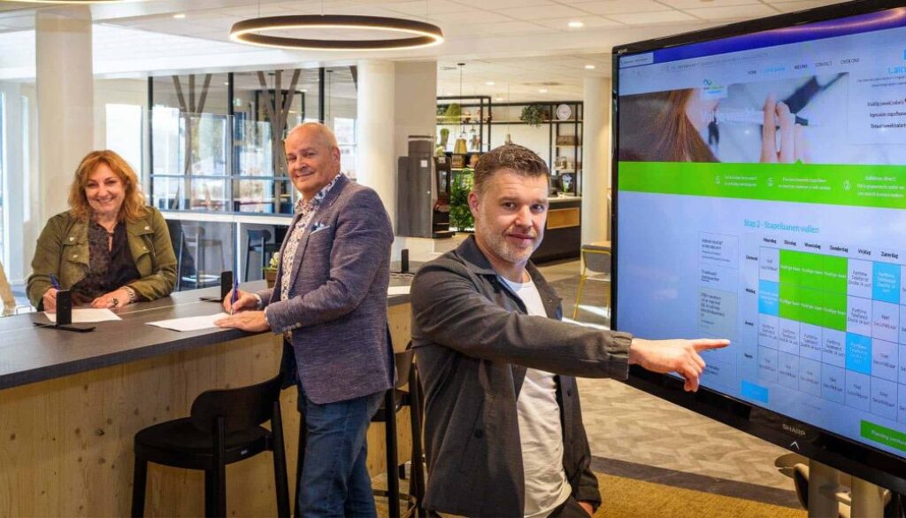 Ondertekening stapelbanen