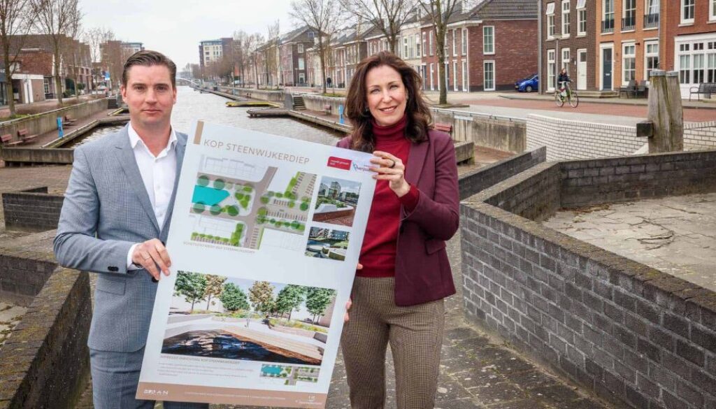 Foto bezoek gedeputeerde, fotograaf Wilbert Bijzitter