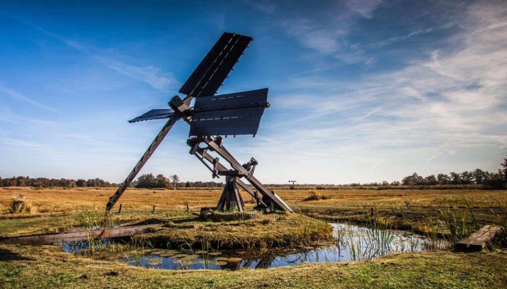 Weerribben Wieden Tjasker molen foto Bertrik Hakvoort