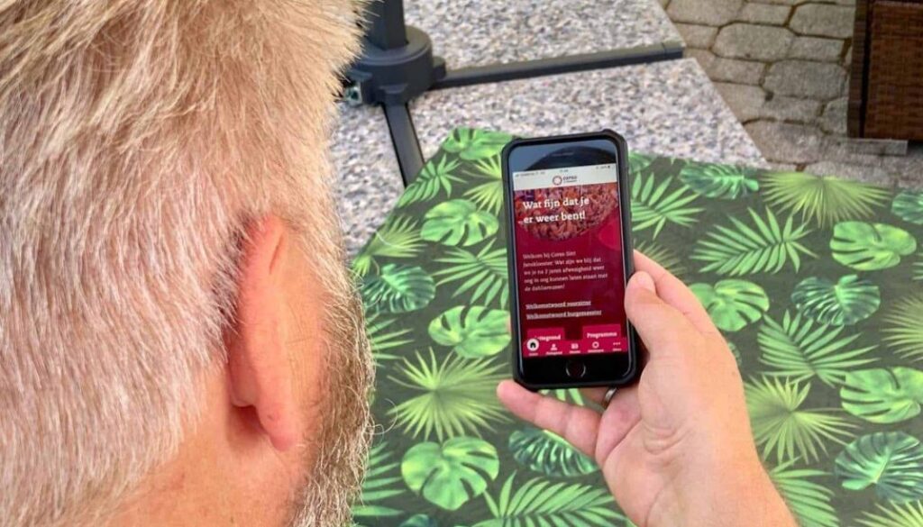 Ondersteunende foto achtergrondverhaal app Corso Klooster