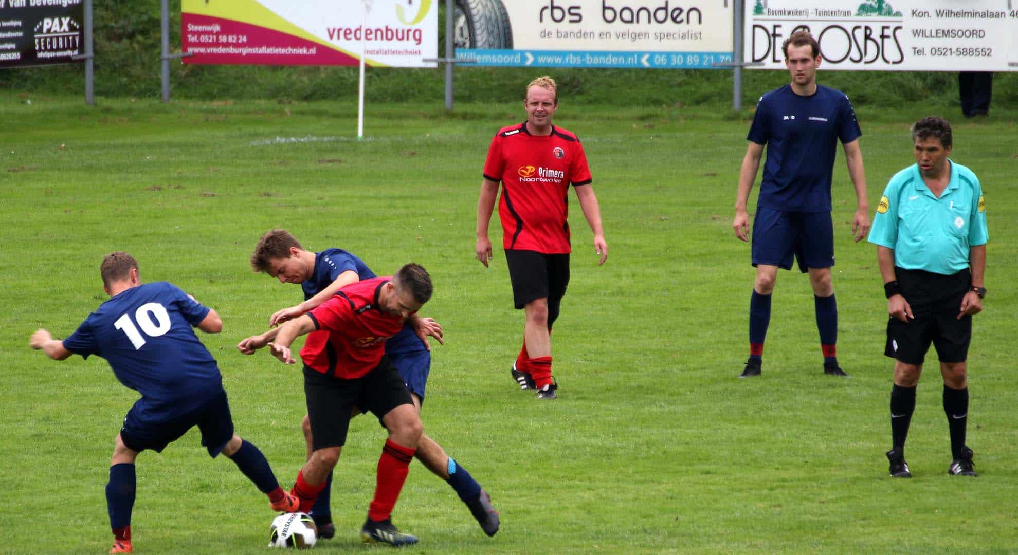 Een westrijd tijdens de GFB vorig jaar. Foto- Gerrie van der Hogen