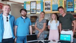 Dit voorjaar presenteerde een eerdere lichting studenten een audiotour
