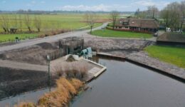 Gemaal Cellemuiden - Luchtfoto dichtbij