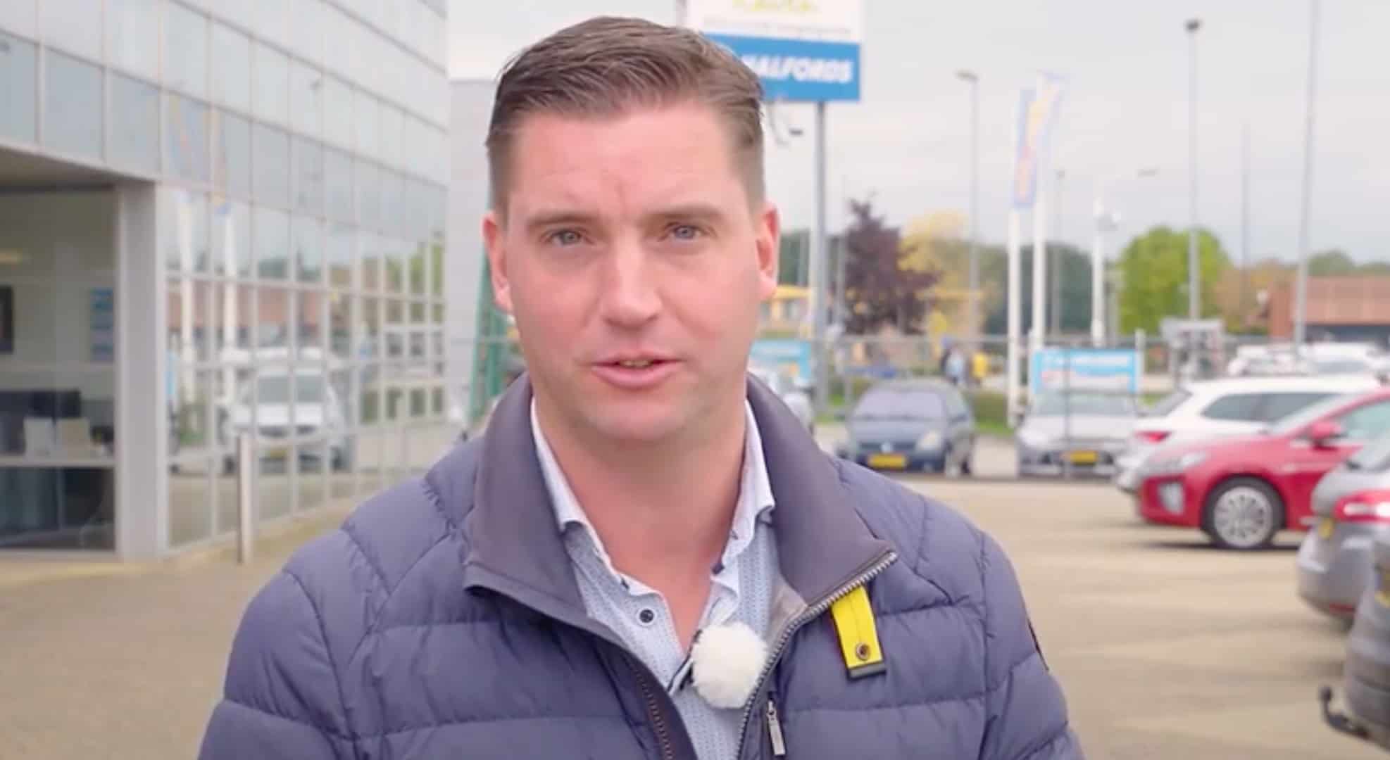 Wethouder Bram Harmsma Werkfestival Steenwijkerland